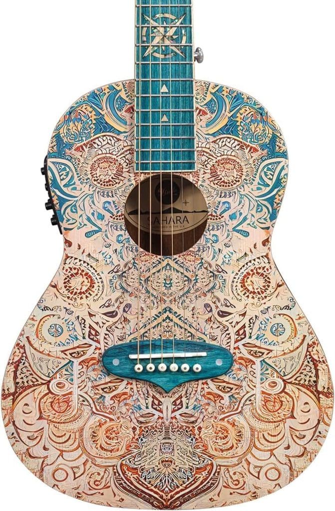 Test : lindo Sahara guitare de voyage électro-acoustique 3/4