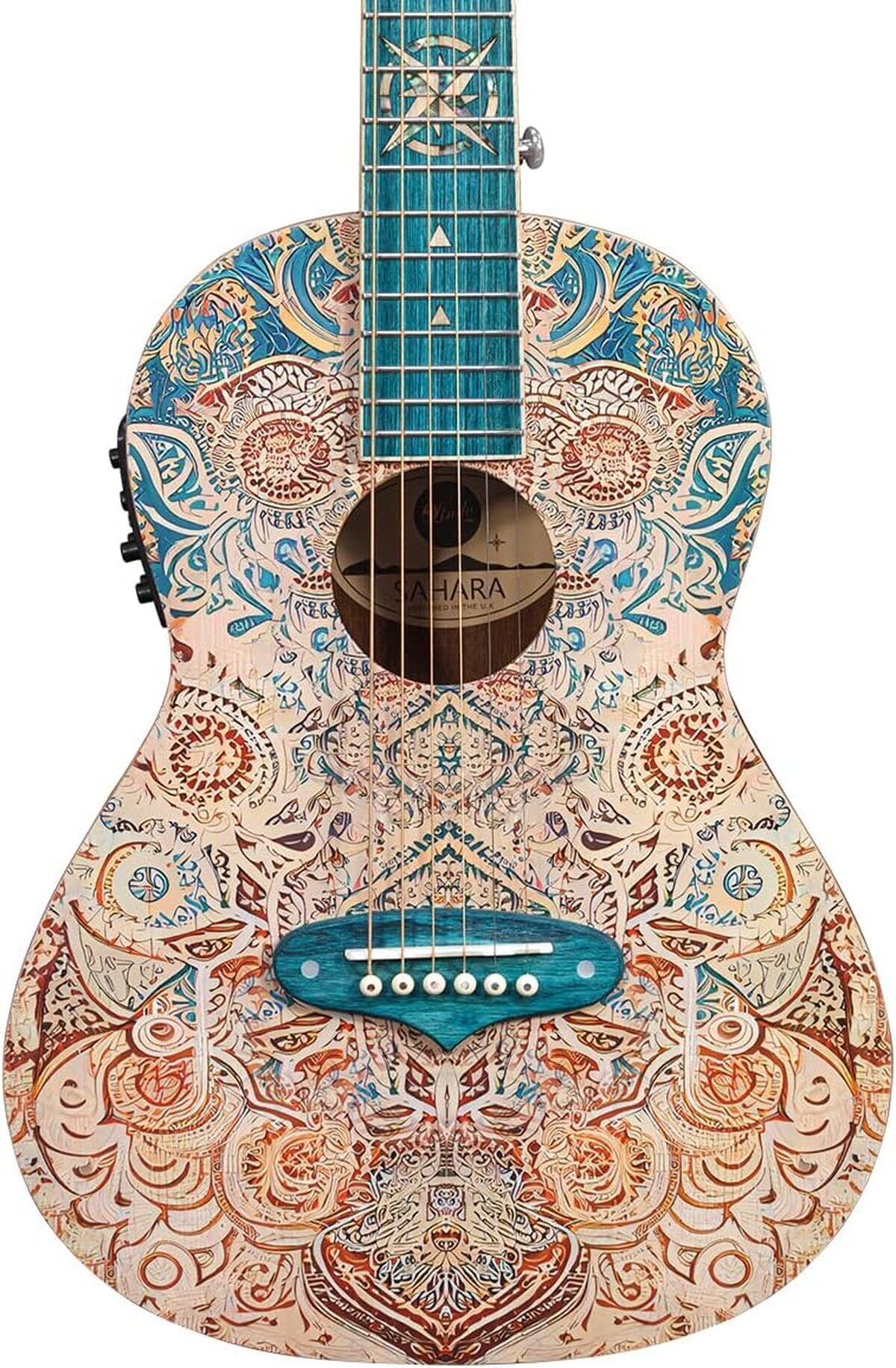 Test : lindo Sahara guitare de voyage électro-acoustique 3/4