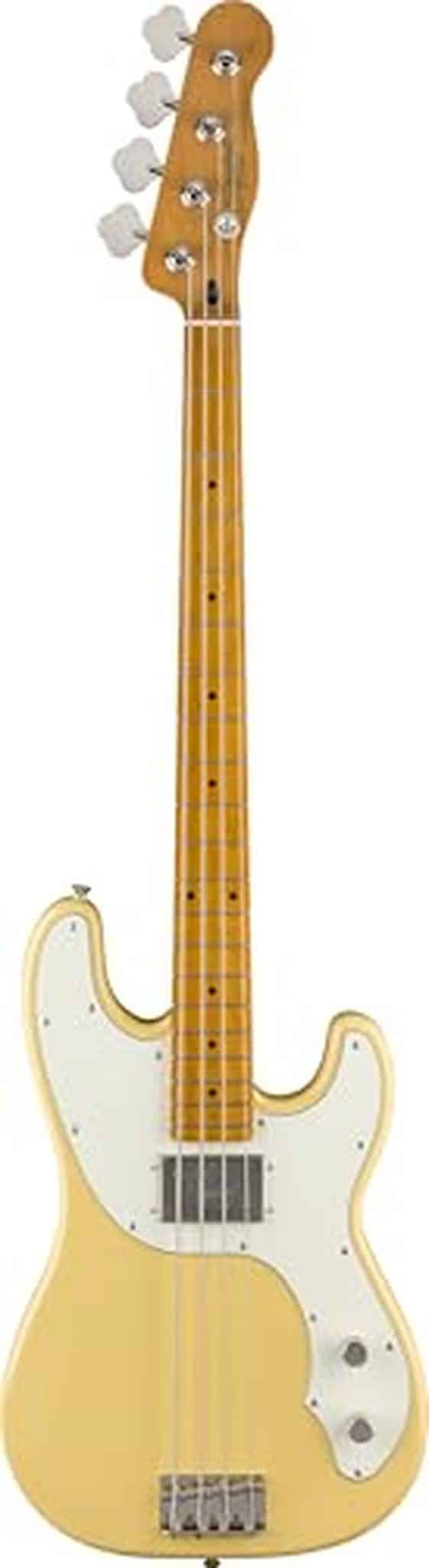 Test : squier Classic Vibe Bass MN Vintage White - basse électrique 4 cordes