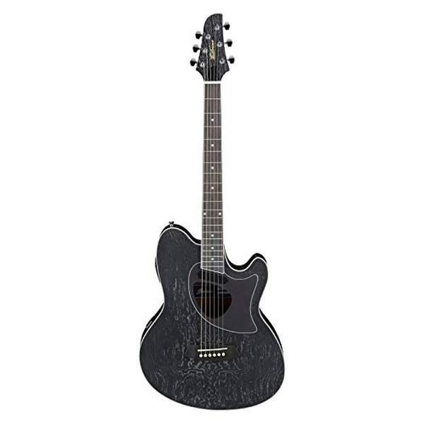 Découvrez notre test complet de la guitare acoustique Ibanez Talman TCM50-GBO Galaxy Black : caractéristiques, qualité sonore et performances détaillées.