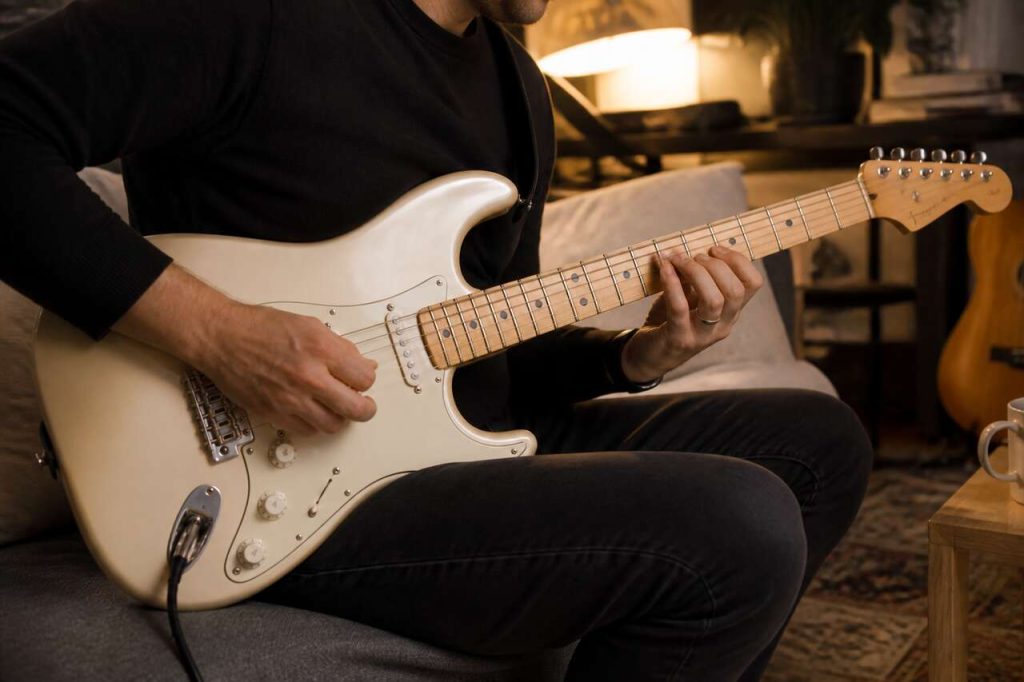 Jouer avec une Fender Stratocaster : conseils et astuces