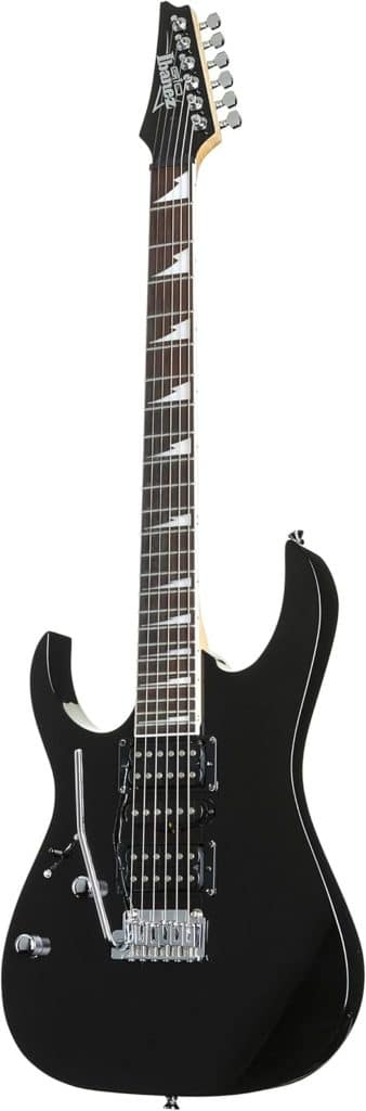 Test de la guitare électrique Ibanez GRG170DXL-BKN