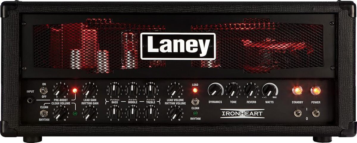 Test du Laney Ironheart IRT120H : tête d'ampli guitare tout lampe 120W avec reverb