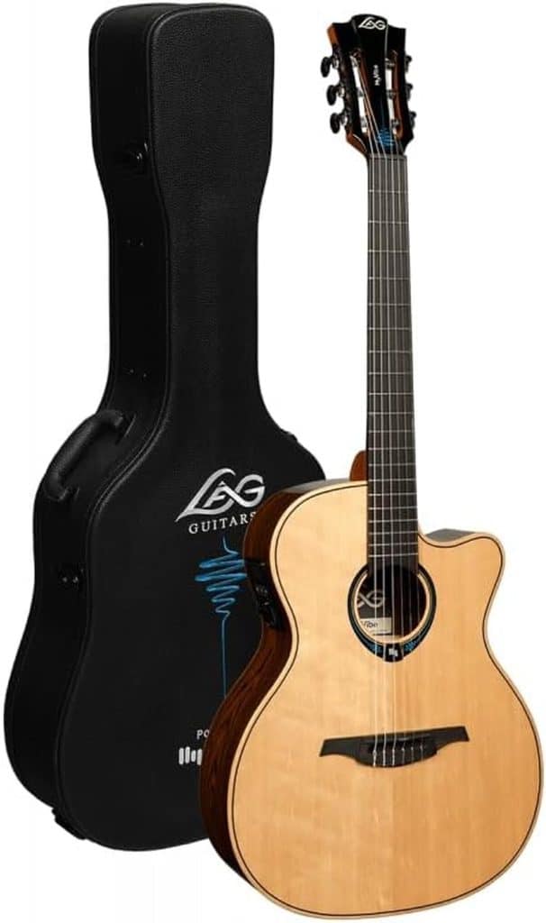Test guitares LAG Blue Wave dreadnought cutaway : notre avis complet