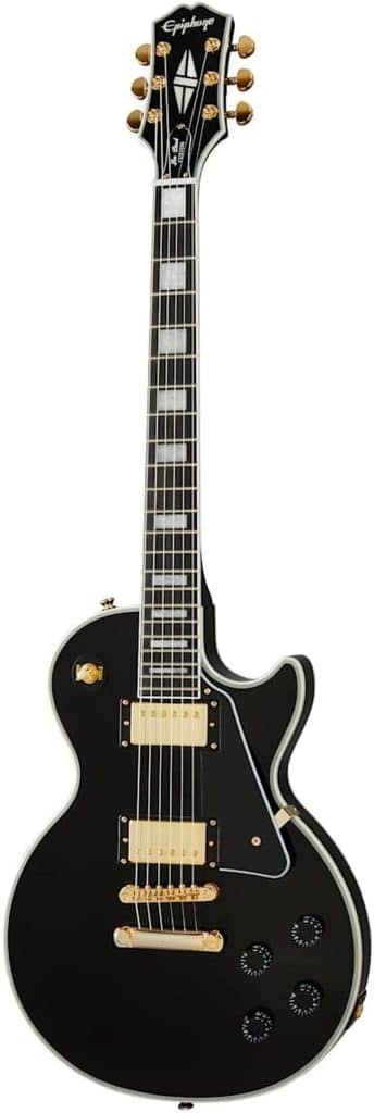 Test Les Paul custom ebony : husse incluse
