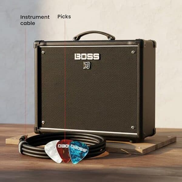 Découvrez notre test détaillé du Boss Katana 50 MKII : puissance sonore, accessoires inclus et performances pour guitaristes exigeants.