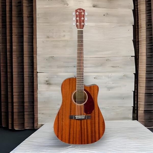 Découvrez notre test détaillé de la Fender CD-140SCE, guitare acoustique dreadnought en acajou massif avec housse et cours gratuits inclus. Qualité et performance au meilleur prix. 