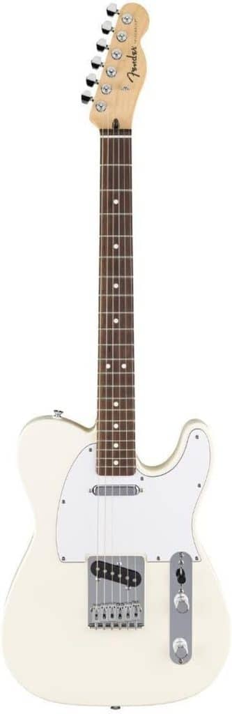 Test de la Standard Telecaster RW : olympic white de Fender