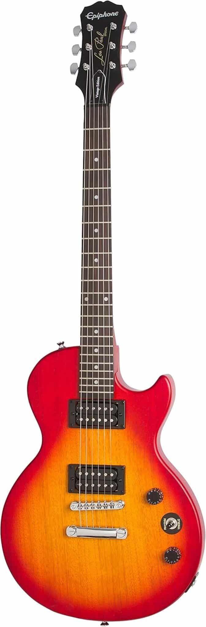 Test : epiphone Les Paul Special VE Heritage Cherry - guitare électrique