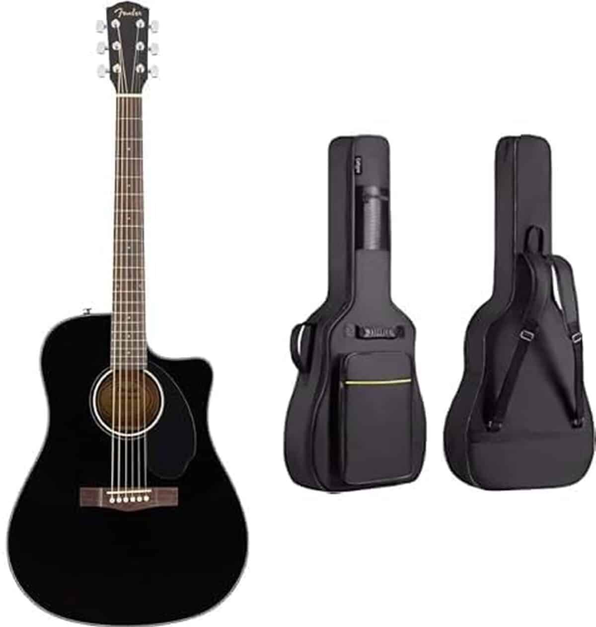 Test : fender CD-60sce et housse cahaya étanche