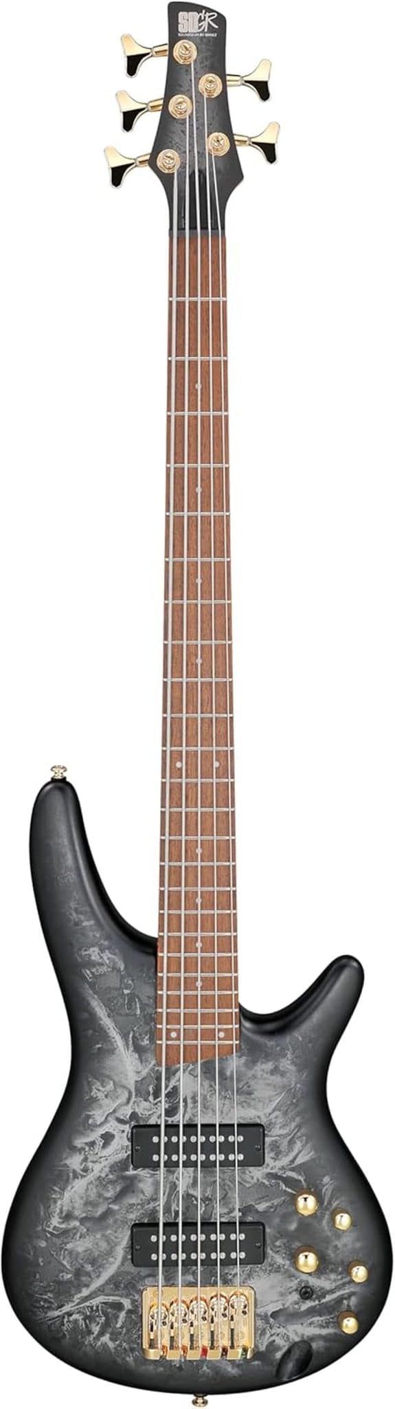 Test : ibanez SR305EDX-BZM, la basse électrique 5 cordes innovante