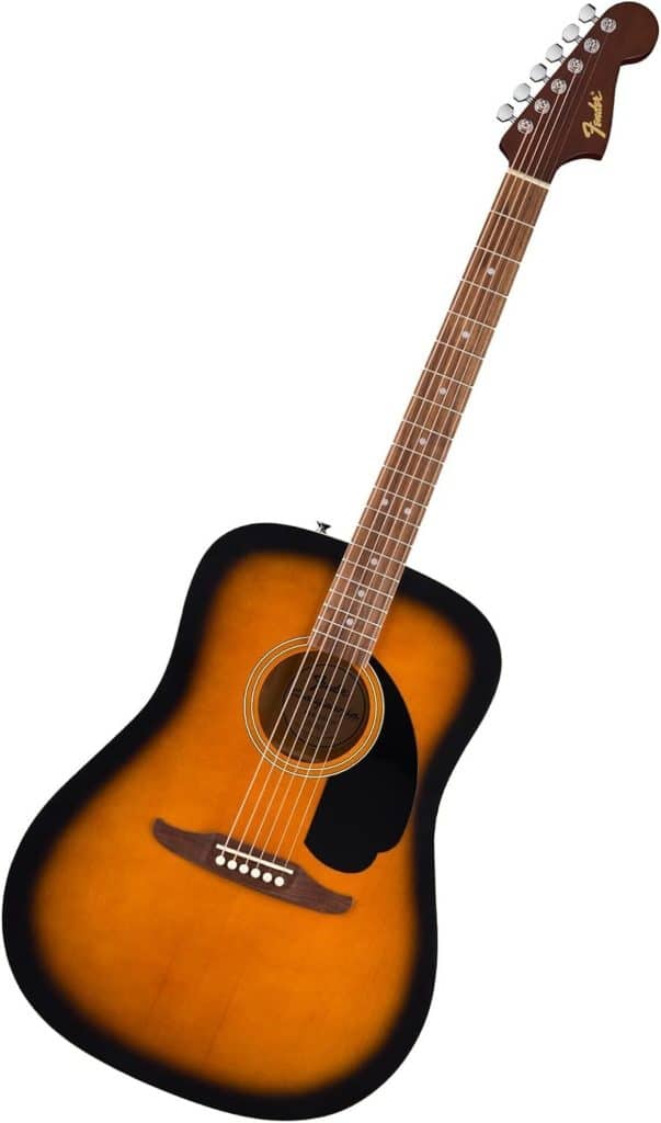 Test de la Fender California Debut Redondo : guitare acoustique dreadnought